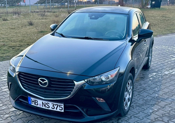 Mazda CX-3 cena 62900 przebieg: 94921, rok produkcji 2018 z Mława małe 379